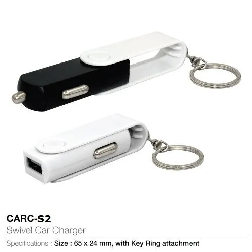 Swivel Car Chargers CARC-S2 Price in Dubai UAE